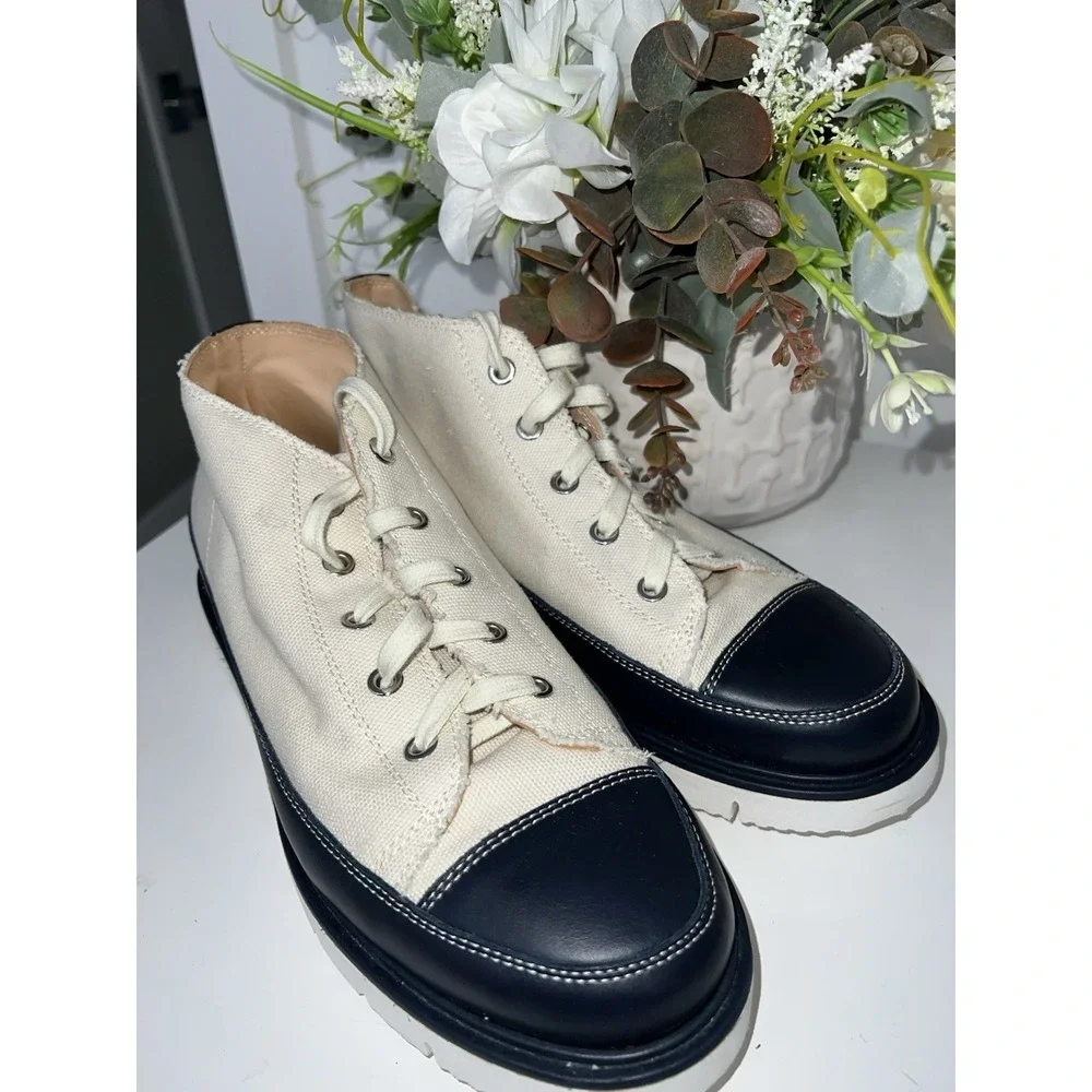 (290/15)Paul Noyen ‎ Men Casual Shoes Size 6.5 (blue Leather)